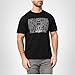 KARL LAGERFELD Men's Crewneck Short Sleeve Tonal Logo and Armor Graphic Design Relaxed Fit T-Shirt, Black, Large