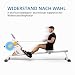 Capital Sports Rudergerät für Zuhause Klappbar, Sport Rudergerät mit Magnetwiderstand, Rowshaper für Krafttraining, Magnet-Rudermaschine für Zuhause, 150kg Belastbar, Alu-Gleitbahn, 8-Stufig