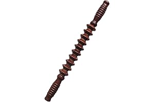 Creation Core 15.7" Wood Massager Roller for Muscle Relief