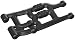 RPM Rear A-Arms for the Losi SCTE, Ten-T and 810, Black
