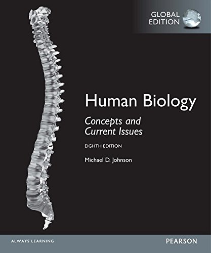 Pearson Human Biology: Concepts and Current Issues, Global Edition