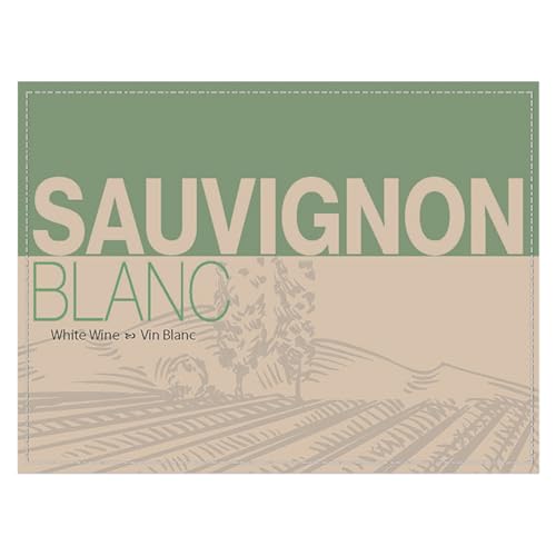 Sauvignon Blanc Wine Bottle Labels