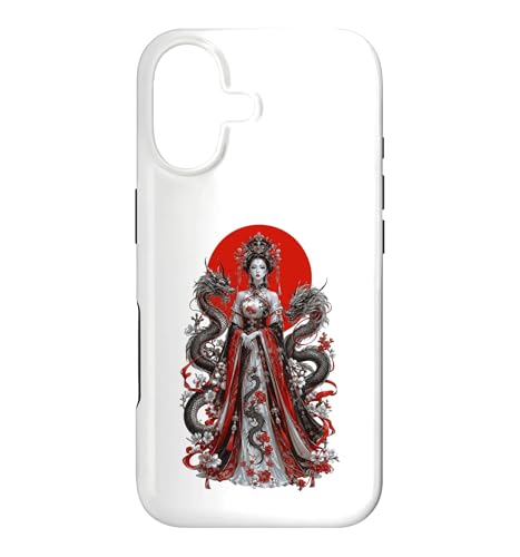 Regal Dragon Empress Red Sun �t���[�����t�@���^�W�[�A�[�g �X�}�z�P�[�X iPhone 17 �p