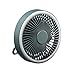 n/a USB Ventiladores de techo recargables con control remoto 360 ° Rotación de la rotación que cuelga for acampar al aire libre (Color : B, Size : Small)
