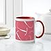 CafePress Pink IUD Pattern Mugs 11 oz (325 ml) Ceramic Coffee Mug