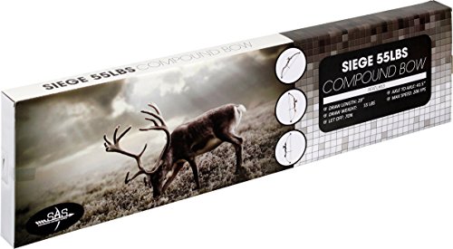 Siege 55 Lb 29'' Archery Compound Bow - Autumn Camo #TOP2