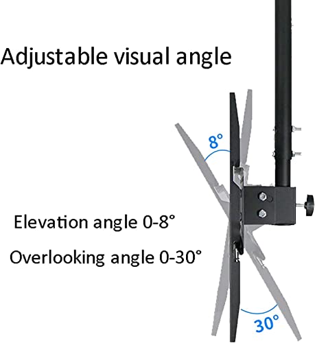 Support de télévision réglable pour chambre et salon sous combles