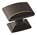 Amerock 1902391 Candler 1-1/2 in (38 mm) Length Brushed Copper Cabinet Knob