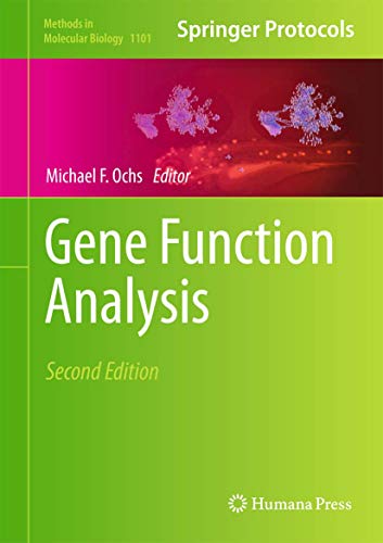 Gene Function Analysis: 1101 (Methods in Molecular Biology) view 2