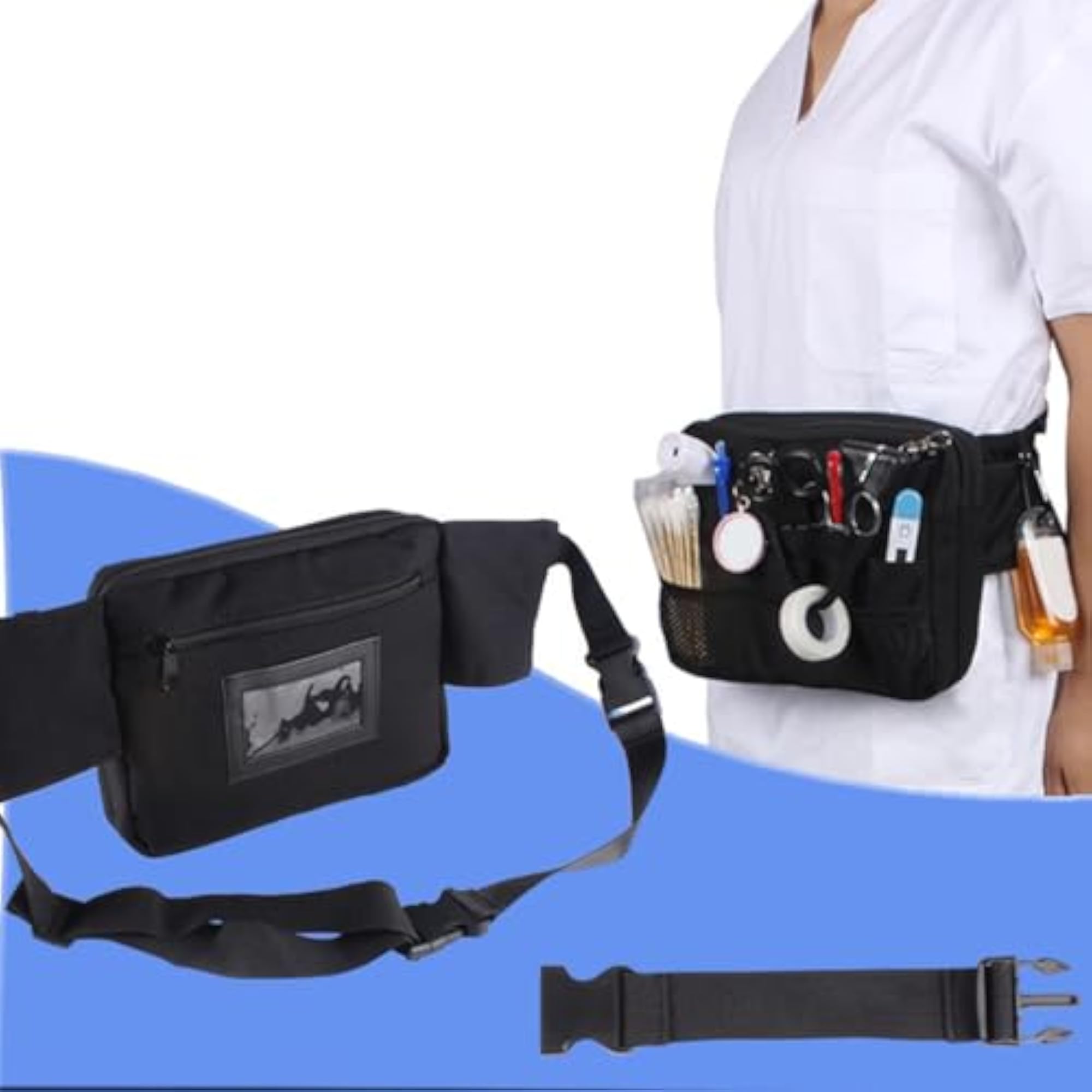 Durable Nurse Fanny Pack Waist Bag, Practical Utility