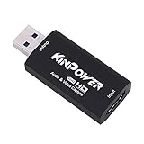 Plug and Play : Plus besoin d'installer le pilote compatible SmartPhone, Consoles de jeux（PS3/4, Xbox One/360, Wii U Wii, Nintendo Switch, DVD etc）, TV BOX, Appareils Photo Numériques, Caméras Vidéo.