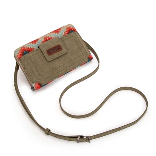 Image of Wrangler Crossbody Wallet Purse Women's Cellphone Bag with RFID Card Slots