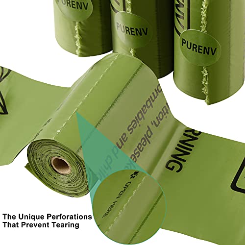 PURENV Biodegradable Dog Poop Bags, Extra Thick and Strong Leak-proof, Earth Friendly 9x13 Inches Dog Waste Bags (270 Bags) - Image 6