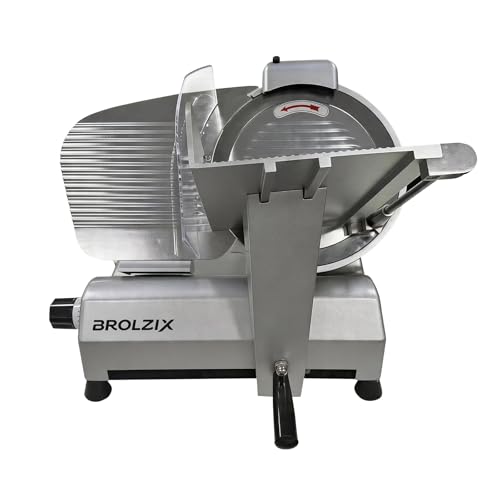 Cortadora de Carne Eléctrica Comercial 12" Semi-Auto 270W
