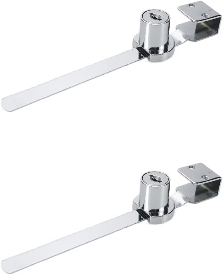 Faotup 2PCS 14CM/5.51Inch Length Zinc Alloy Sliding Glass Door Ratchet