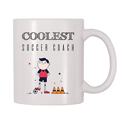 4 All Times Coolest Soccer Coach Coffee Mug (11 oz)