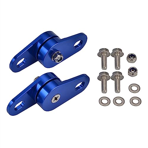 Soportes de tubo escape ajustables de aluminio para silenciador Yamaha Banshee 350