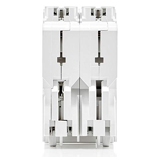Leviton Lb230-Es 30A 2-Pole Plug-On Smart Gfpe Branch Circuit Breaker, Hydraulic Magnetic, 120/240 Vac, White #TOP2