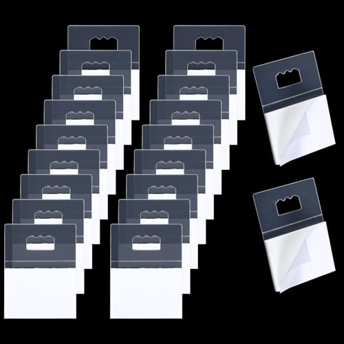 Image of 20Pcs Adhesive Picture Hanger, Foamboard Hanging Hooks Without Nails, Plastic Clear Sawtooth Picture Hangers for Back of Frames, Sticky Hangers for Poster Art Picture Photo Frame Bathroom