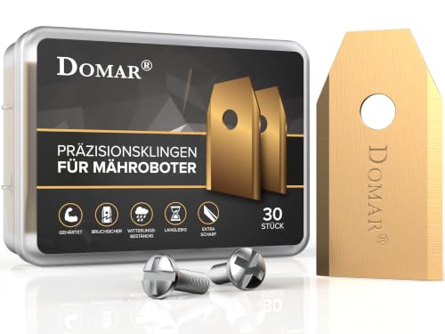 DOMAR 30 Ersatzmesser & Ersatzklingen für Husqvarna Mähroboter...