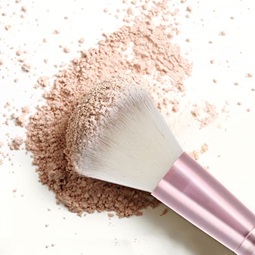 Wllhyf Foundation Makeup Brush, Double Ended Powder Foundation Brush Flawless Powder Brush, Beauty Cosmetic Foundation Powder Blusher Eyeshadow Blending Concealer Highlight Brushes #TOP6