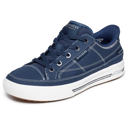 Image of Skechers Women's Arcade See Ya There | Casual sneaker, Patented Skechers Arch Fit insole with Podiatrist-Certified Arch Support, Slip-Ins, Machine Washable