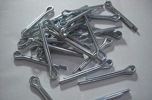 500 Stück Splinte, Metallsplinte, Splitpennen, 3,2 x 40 mm, Stahl verzinkt, DIN 94, 500 Stück, 4403300