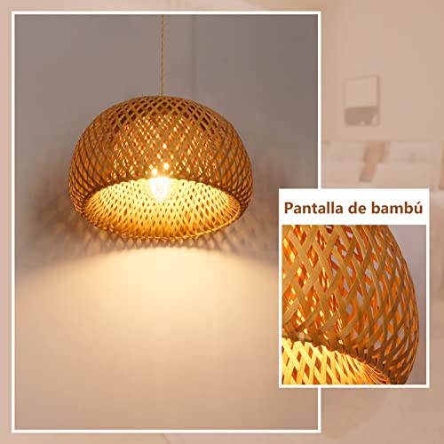 Review de Lámpara mimbre que puedes comprar esta semana. 3 Imagen adicional