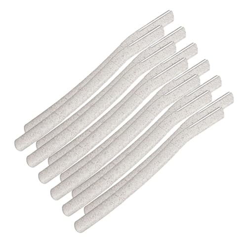 EPIGEIST 12 piezas Cuchillas de Cejas de de Acero Inoxidable Herramienta de Recorte Facial y Biodegradable para Depilación y Perfilado Unisex