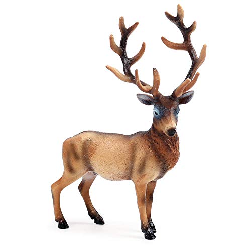 Statue de cerf réaliste KELIEQA décoration de salon élégante