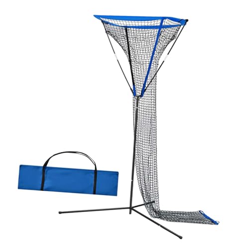 YIJU Volleyball Setter Trainer Net Adjustable Height Spiking Practice Volleyball Training Equipment for Driving Range Backyard