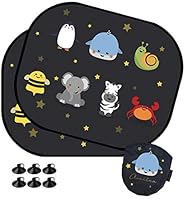 Algopix Similar Product 17 - Car Window Shades for Baby by Avantina