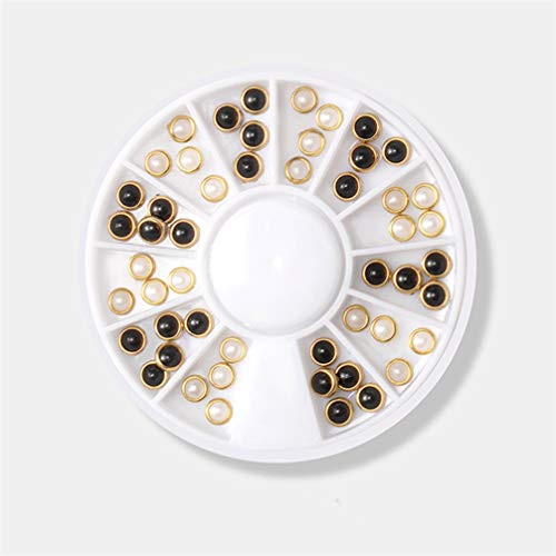 Minkissy 7Pcs Nagelschmuck Perlen Flatback Nail Art Tipp Strass Perlen Maniküre Ornament für Fingernägel Zehennägel… – Bild 7