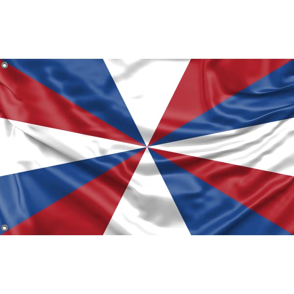 Naval Jack of the Netherlands | Unique Design Print | Made in EU (3x5 Ft / 90x150 cm)