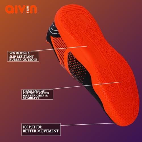 Image of Aivin Flying 2.0 Badminton Shoes for Men | Non Marking Shoes | Lightweight