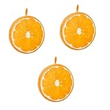 Ciieeo 3 Piezas De Cojines Traseros De Frutas Juguetes para Mascotas Decoración De Sandía para Niños Almohada para El Cuerpo Almohada Piercing Almohada De Frutas Almohada De