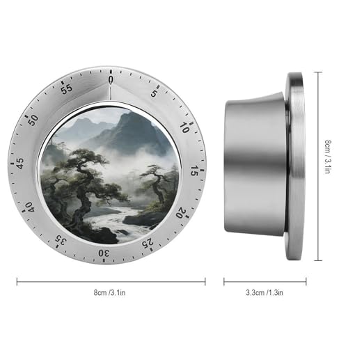 Reloj de cocina magnético de escritorio, ideal para repostería, estudio y tareas diarias 3