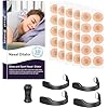 30Pairs Magnetic Nose Strip, Anti Snoring Equipment, Magnetic Anti-Snoring Sleep Nasal Strips, Snoring Aids for Men and Women, Improve Sleep Quality