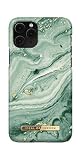 IDEAL OF SWEDEN Coque de protection pour iPhone 11 Pro et iPhone X/XS (Mint Swirl Marble)