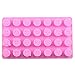 Mujiang 28-cavity Emoji Emoticon Cake Moulds Smiley Silicone Candy Baking Chocolate Molds Pack of 2
