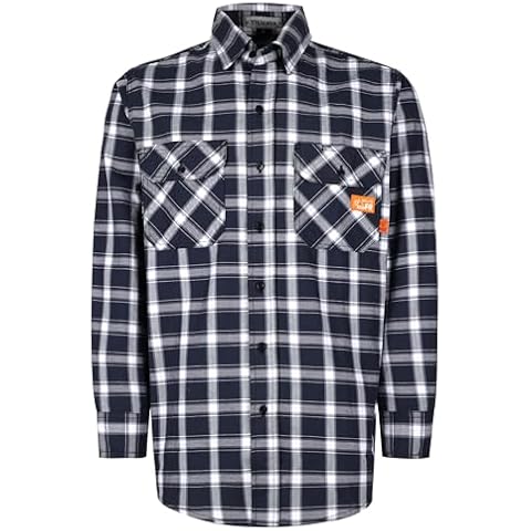Titicaca Flame Resistant Shirts Work Shirt FR Shirts 7oz Plaid Shirt Cover