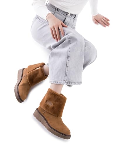 Bottines femme camel chaussures polyvalentes et légères Carmela taille 36 - 2