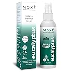 MOXĒ Eucalyptus Oil Shower Mist, Spa Steam Spray, Certified Natural 100% Essential Oils, Made in USA, Aromatherapy, Sinus Congestion Relief, Tension Relief, 4 Ounces