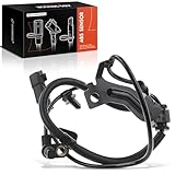 A-Premium Rear Right ABS Wheel Speed-Sensor - Compatible with Dodge Journey 2009 10 11 12 13 14 15 16 17 18 19 2020, Sport Utility - Rear Passenger Side, Replace# 04743874AE, 4743874AF