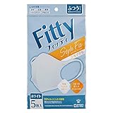 【個別包装】 フィッティ スタイルフィット立体 ふつうサイズ 5枚 ホワイト