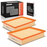 Frankberg 2x Filtre à Air de Voiture Compatible avec Golf III 1H1 1.4L 2.9L Essence/Diesel 1991 1997 Golf III Cabriolet 1E7 1.6L 2.0L Essence/Diesel 1993 1998 Remplacer# 1444N2