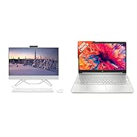 HP All-in-One 12th Gen Intel Core i3-27inches/68.6 cm 8GB RAM/512GB SSD/FHD & 15s,11th Gen Intel Core i3-1115G4 8GB RAM/512GB SSD 15.6-inch(39.6 cm) Micro-Edge Anti-Glare FHD Laptop