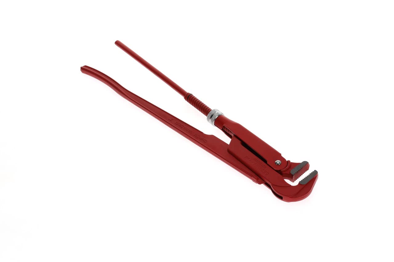 GEDORE Red Giratubi 90°, Giratubi 2 pollice, Apertura 67 mm, Giratubi Svedese, Giratubi a 90, Massiccio, Dentatura Contraria al Senso di Rotazione, R27100020