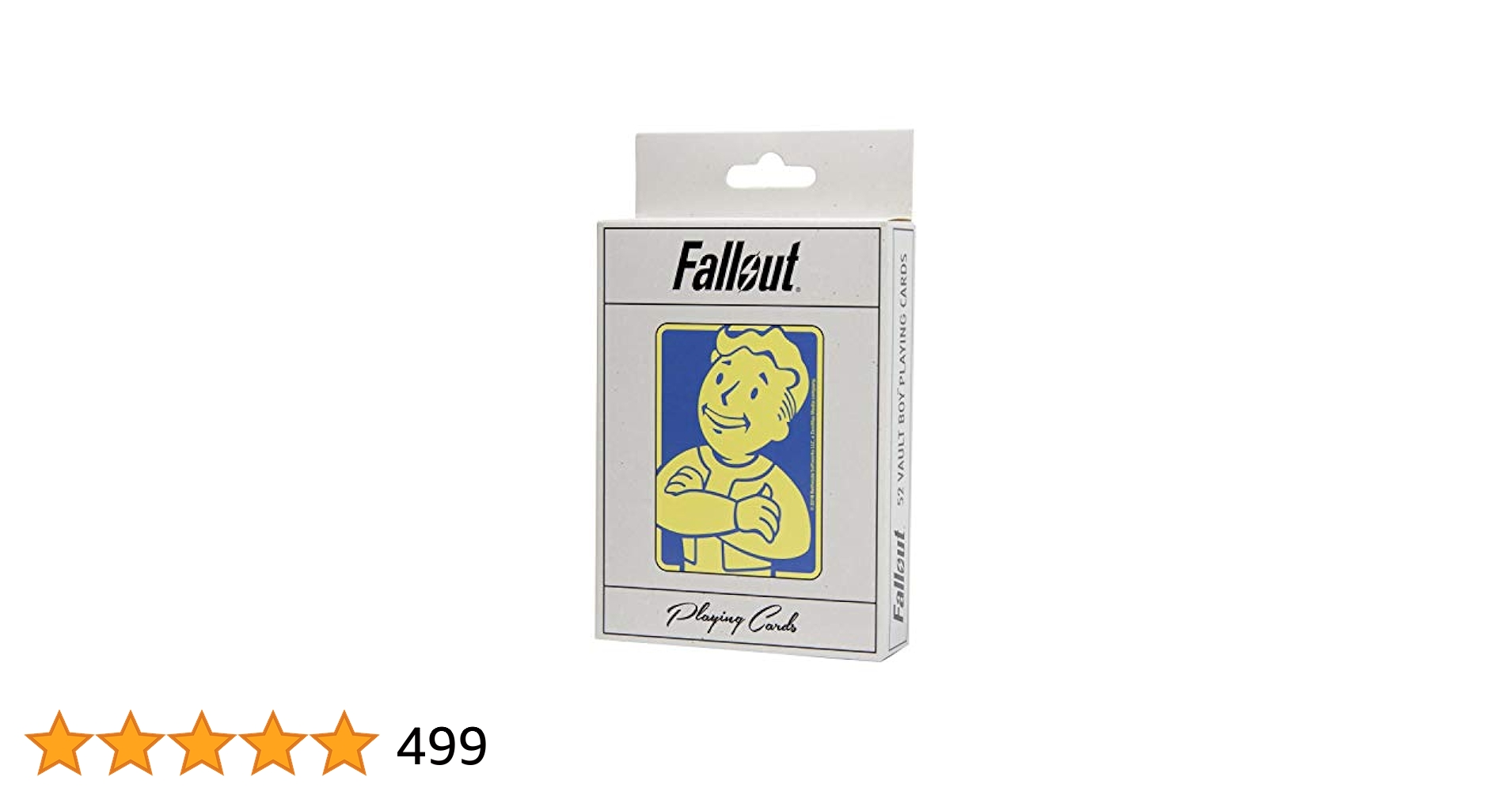 Fallout トランプセット プレイマット付き Amazon.com: Fallout Playing Cards Deck - Depicting Your