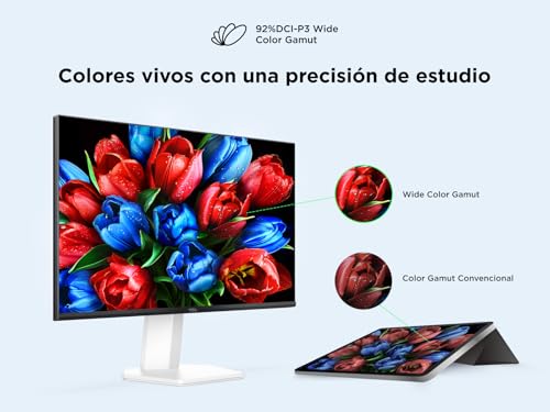 TCL 24G54 Monitor Gaming 24 Pulgadas Mini LED, Full HD, 144Hz, Panel IPS, 450 nits HDR400, AMD FreeSync, TÜV Libre de Parpadeo, Gama Amplia de Color 8